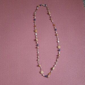 American Eagle vintage bead necklace neutrals